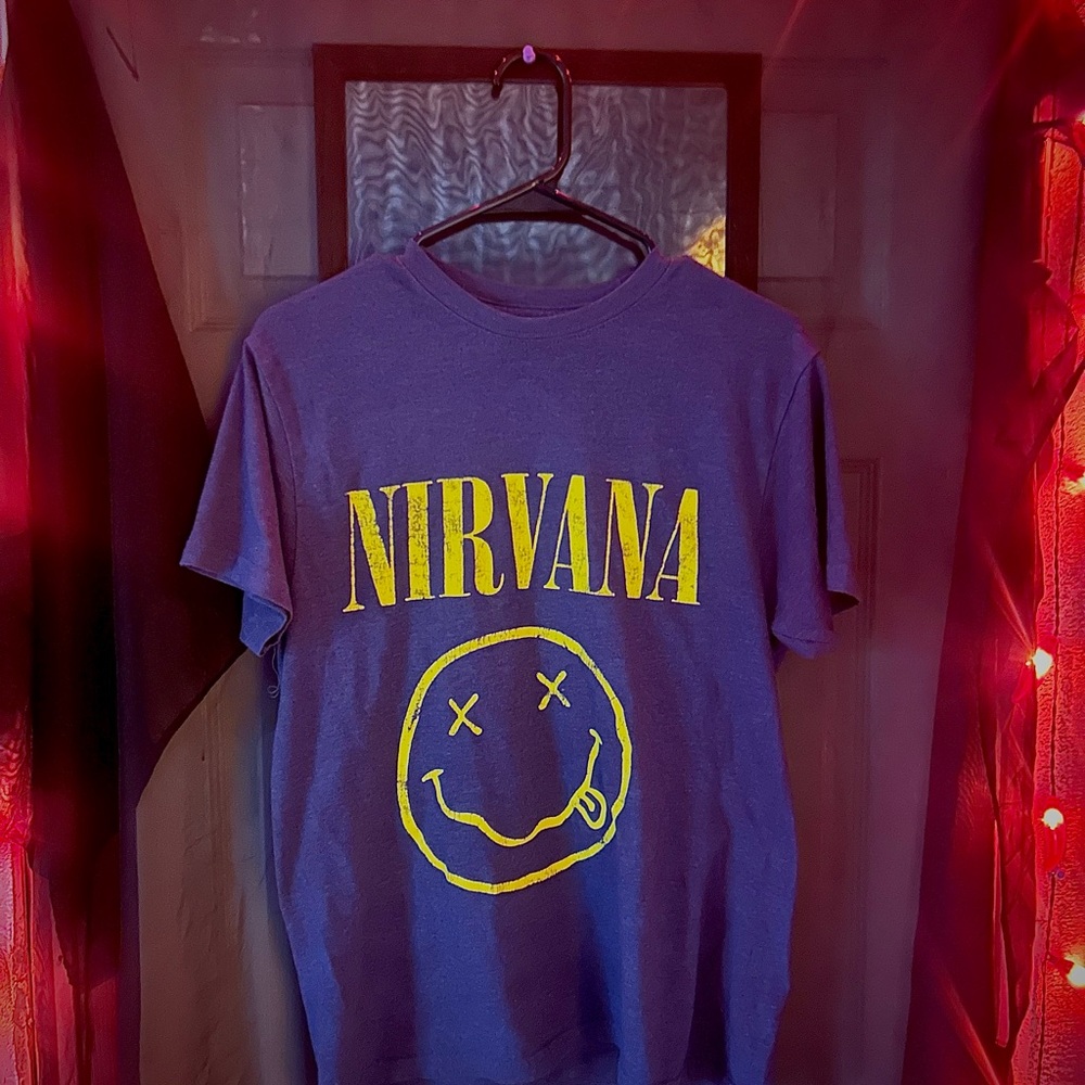 Vintage-Inspired Nirvana T-Shirt – Size Medium
